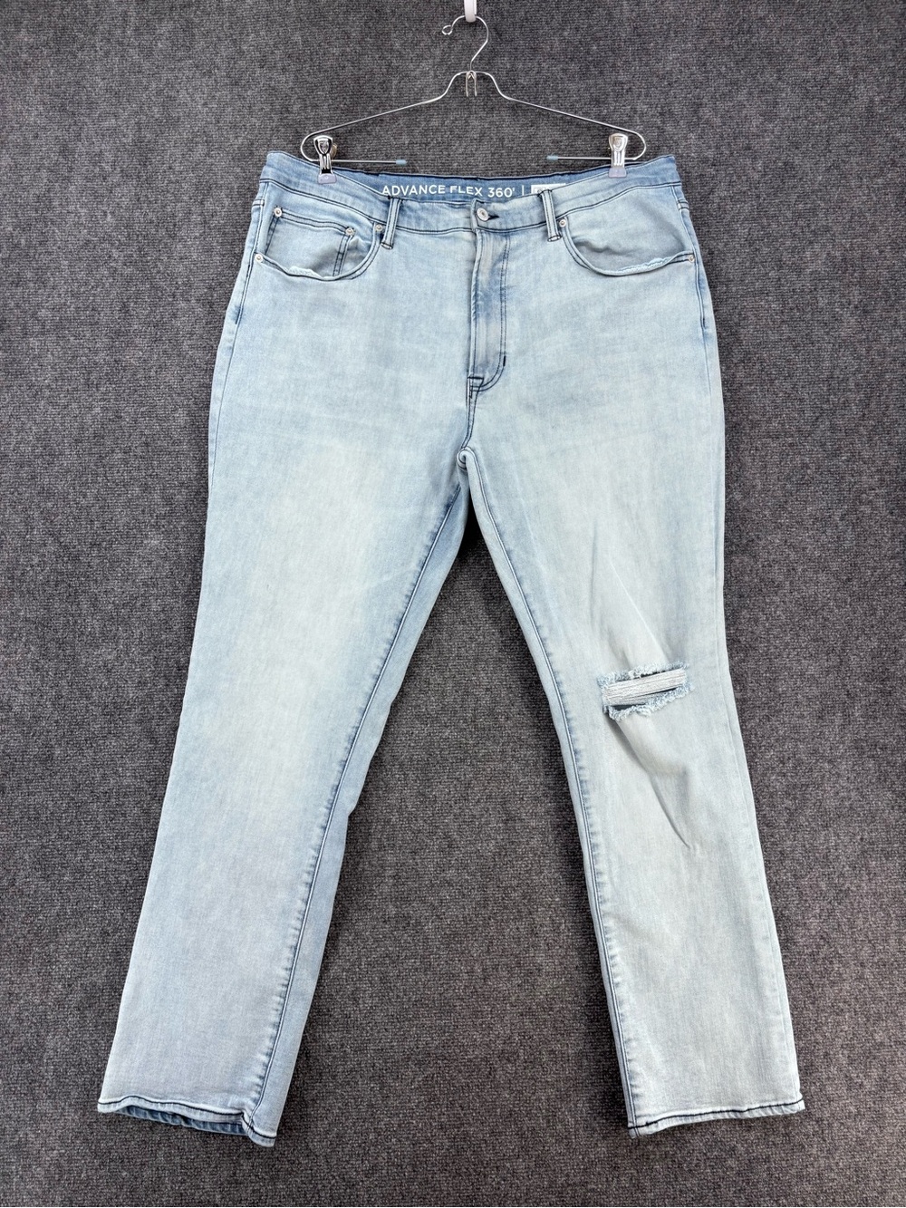 Advance Flex 360 Athletic Taper Faded Distressed Jeans Men’s 38X30*